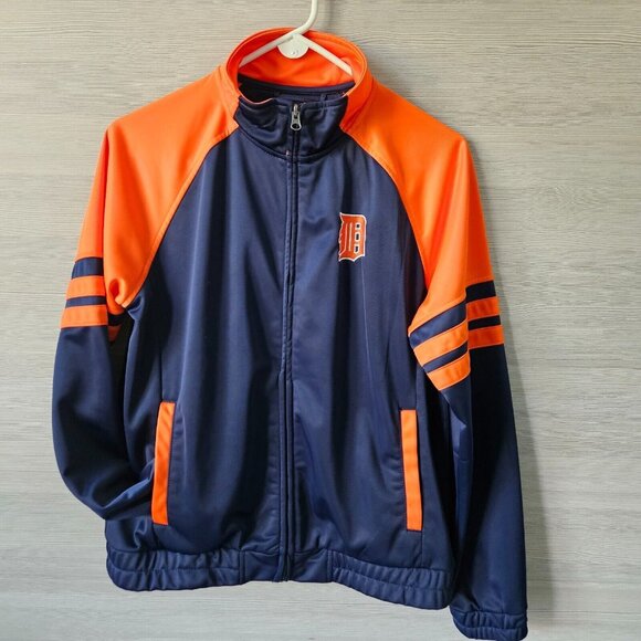 Detroit Tigers Graphic Logo MLB G-III Athleisure Track Jacket Size L Full Zip - Picture 5 of 16
